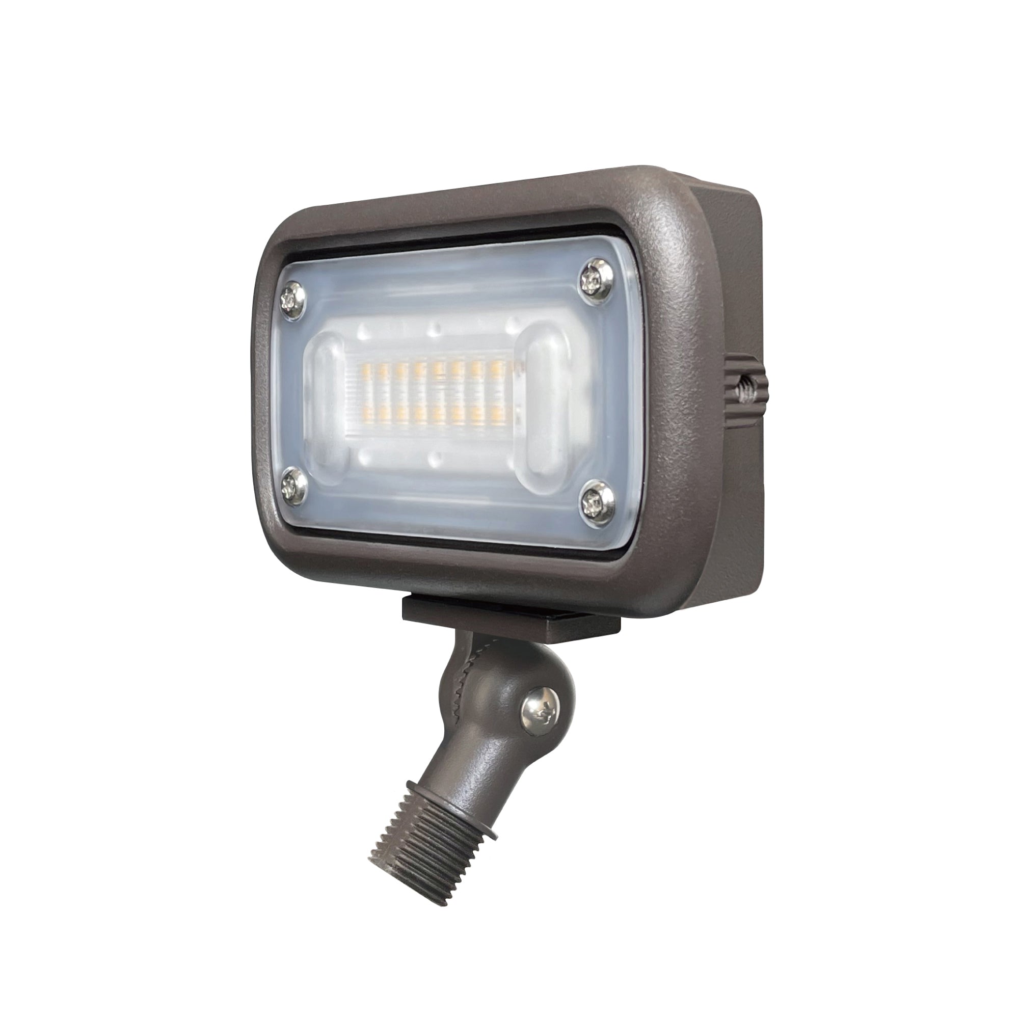 12W Low Voltage Flood Light, 9-15V AC/DC, IP66 Waterproof, 900LM, 2700K