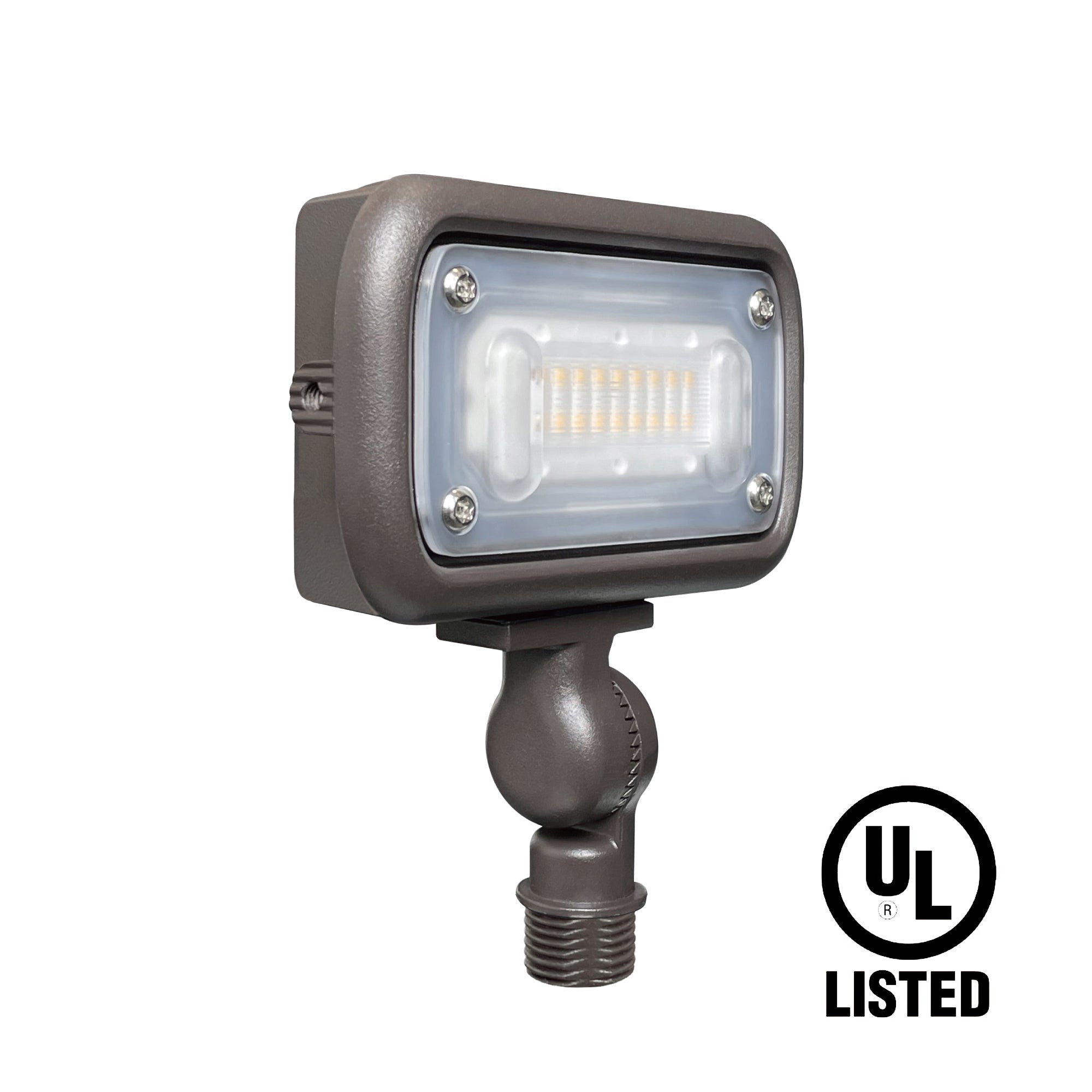 7W Low Voltage Flood Light, 9-15V AC/DC, IP66 Waterproof, 550LM, 2700K