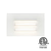 Line Voltage Louvered Dimmable Step Light, 120V AC, 3.5W, 110LM, 4.72