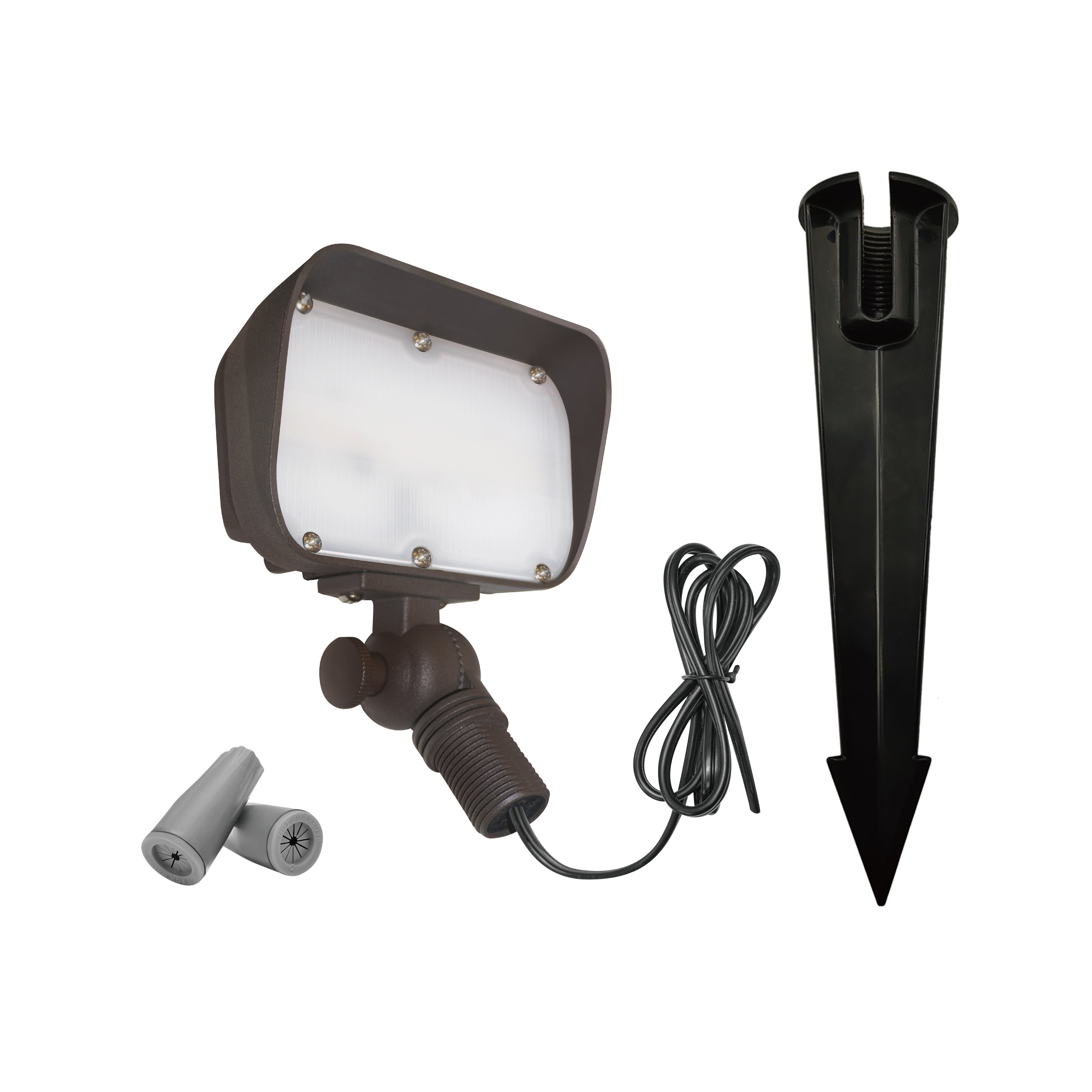 12W Low Voltage Flood Light, 9-15V AC/DC, 800LM, 3000K