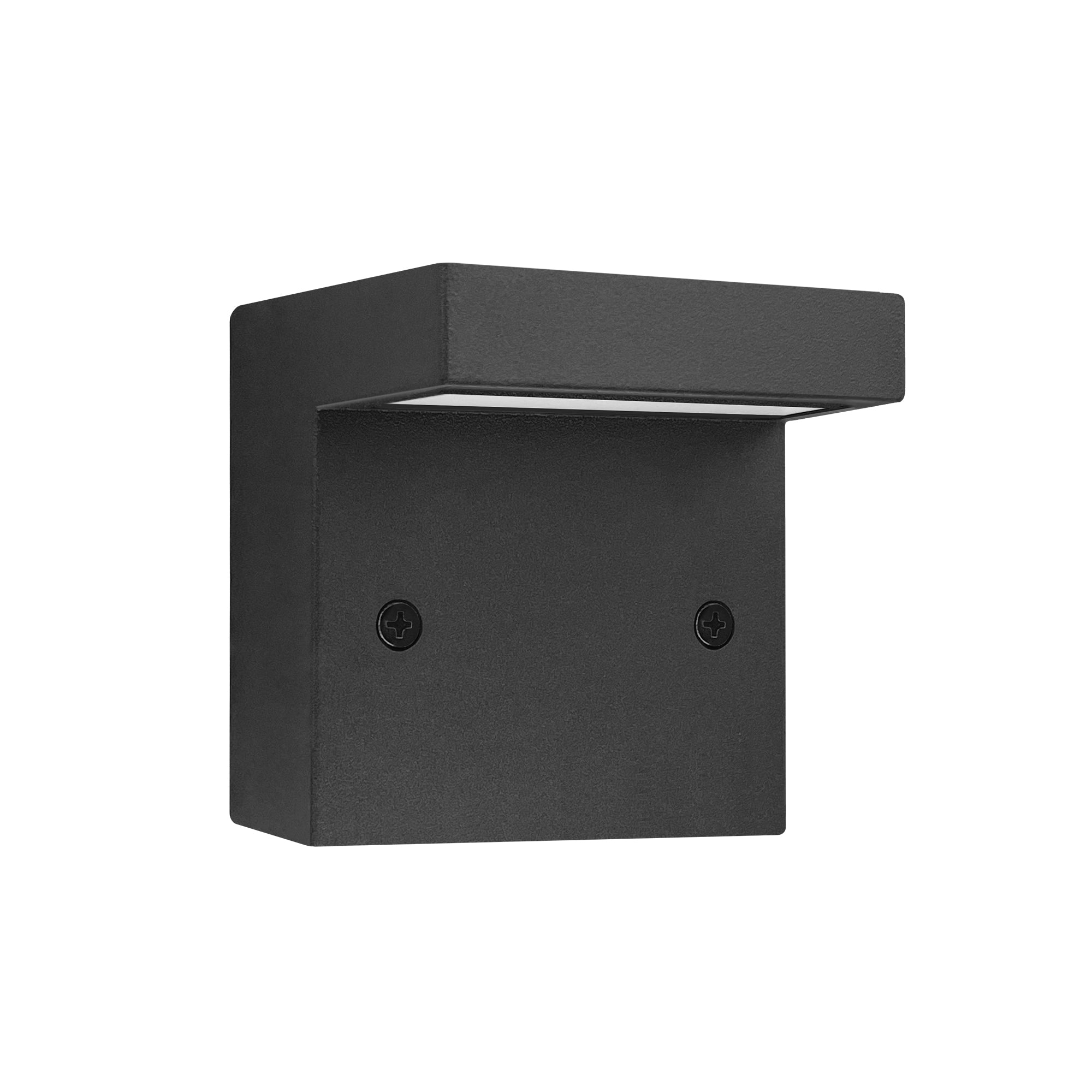 Low Voltage Square Deck Light with 3W Integrated LED Chips, 9-15V AC/DC, 3000K, Black