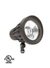 30W Bullet/Round Spotlight, 120-277V AC, UL Listed & DLC Qualified